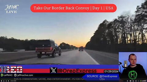Take Our Border Back Convoy | Day 1 | USA