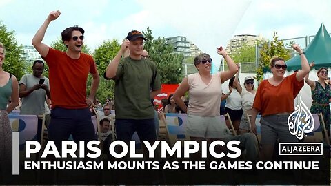 Parisians embrace Olympics: Enthusiasm mounts as the games continue