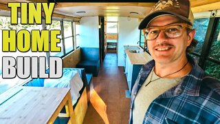 Bus Conversion to Tiny Home | Bus Life NZ | S2:E20