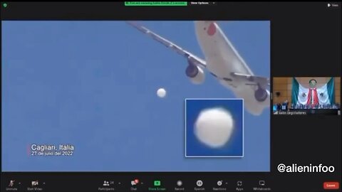 Sphere/Probe/Orb seen over Cagliari Italy (July 27th 2022)