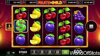 Fruits and Gold EGT
