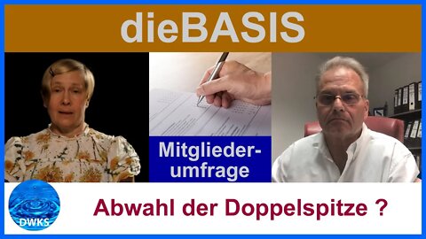 dieBasis - Mitgliederumfrage -Doppelspitze Viviane Fischer + Dr. Reiner Fuellmich vor dem Aus?