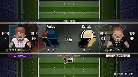 EFL:1-8- Houston Rodeo (0-0) @ New Orleans Royals (0-0) - Legend Bowl - Week 1 - Intros / Coin Toss