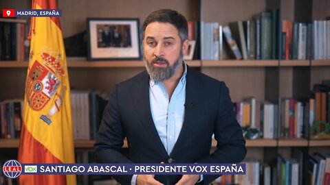 🇪🇸 VOX · Santiago Abascal anuncia nueva Moción de Censura contra el totalitario Pedro Sánchez