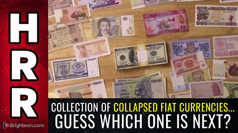 Collection of COLLAPSED fiat currencies... guess which one is next?