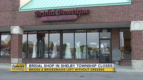 Bridal shop in Shelby Twp closes leaving brides without dresses