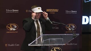 Cheers: Mizzou introduces Eliah Drinkwitz as football coach