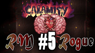 Brain Of Cthulhu + New Armor! | Calamity Rogue Revengeance playthrought episode 5