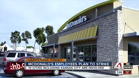 Kansas City McDonald's workers to join nationwide protest on sexual harassment