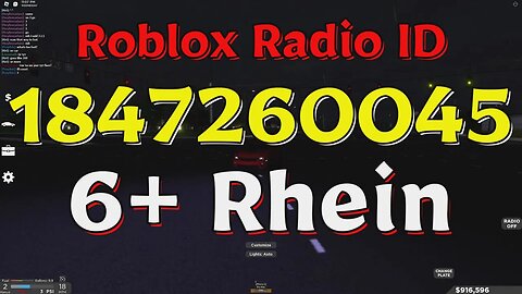 Rhein Roblox Radio Codes/IDs