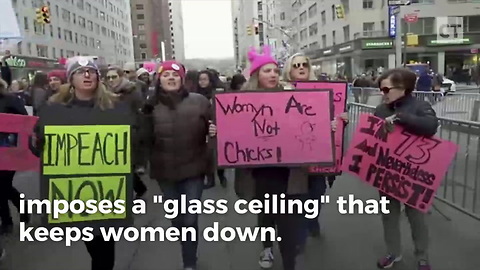 Feminists Throw a Fit, Claim There's a Glass Ceiling