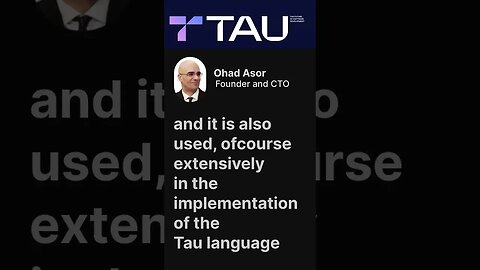 Why Learn Tau Parser | TAU - AGORAS 💎 #tau #taunet #agoras