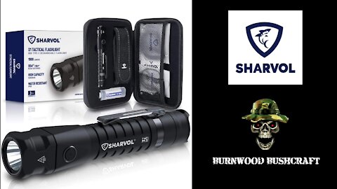 Sharvol S1 Rechargeable Tactical Flashlight - Unboxing/Review