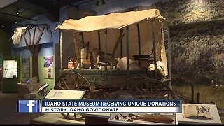 Idaho State Museum receiving unique donations
