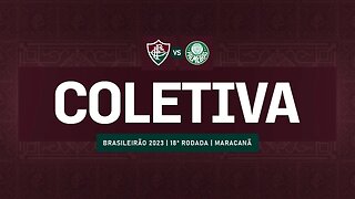 FLUTV - COLETIVA - FLUMINENSE 2 X 1 PALMEIRAS - CAMPEONATO BRASILEIRO 2023