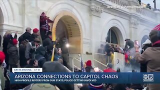 Arizona connections to Capitol chaos