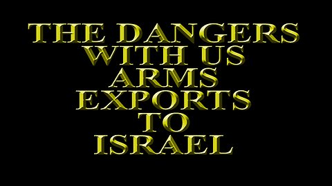 Josh Paul - The dangers of US Arms Exports to Israel