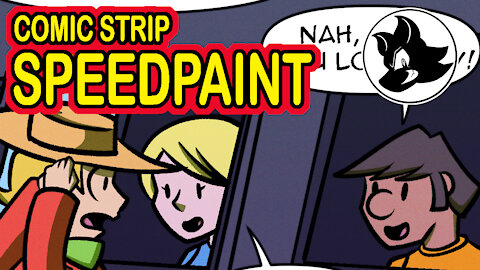 The Drive-Thru #91 - Webtoon Speedpaint - TomFoxComics