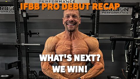 My IFBB PRO DEBUT at the New York Pro RECAP - NOW We Train to Win