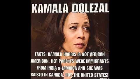 black men tell democrat fake news CNN democrat cult indian Kamala AIN'T BLACK! Pres Trump was right