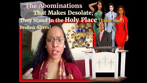 The Abomination that Makes Desolate; They Stand in the Holy Place Even Now