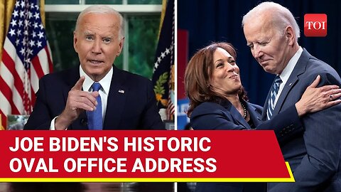 'Personal Ambition Can't...': Joe Biden 'Passes Torch'; Hails Kamala Harris As 'Tough, Capable'