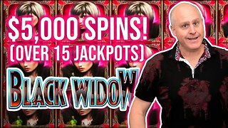 $5,000 SPINS! ✦ MUST SEE HIGH LIMIT SLOTS (OVER 15 JACKPOTS)