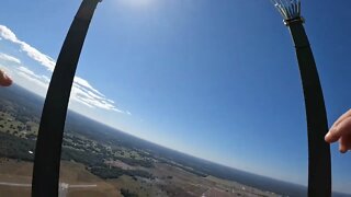 Parachute refresher training jump 3