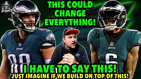 I HAVE TO SAY THIS! GOEDERTS RETURN WILL HELP OR HURT EAGLES! WOW....CRAZY! HUGE RANT! EAGLES NEWS!