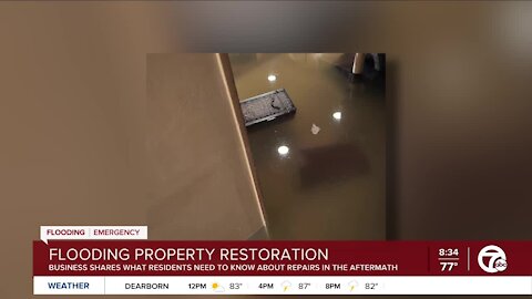 Restoring Flooded Property