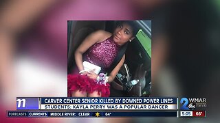 Carver Center senior killed by downed power lines