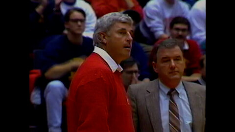 December 21, 1990 - College Basketball: #6 Indiana University at Iowa State