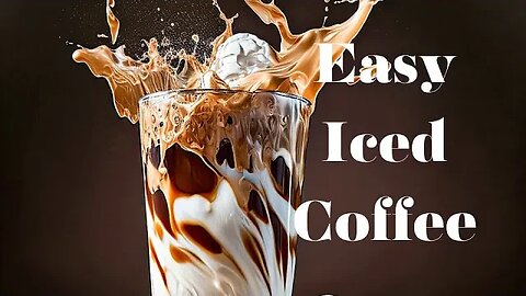 Say Goodbye to Boring Iced Coffee - Try This Easy Recipe Today #icedcoffee #coffee