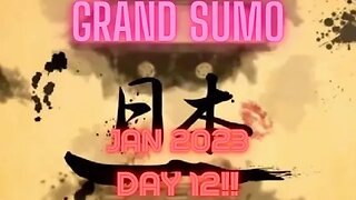 👍 Day 12 Jan 2023 of the Grand Sumo Tournament in Tokyo Japan with English Commentary | The J-Vlog