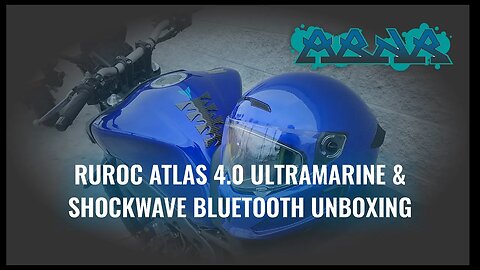 Ruroc Atlas 4.0 and Shockwave Unboxing