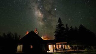 Utrolig timelapse av meteorstorm