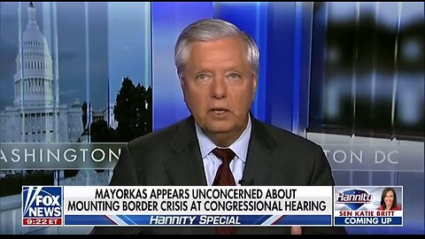 Sen Graham: No Money For ANY Country Until We Secure Our Border!