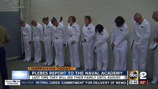 Naval Academy Class of 2021 arrives for Induction Day