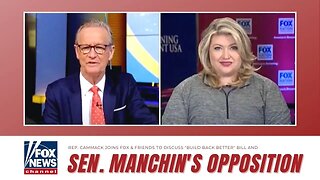 Rep. Cammack Joins Fox & Friends To Discuss "Build Back Better" Bill And Sen. Manchin's Opposition