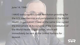 Stop The WHO Treaty and Reject the Amendments