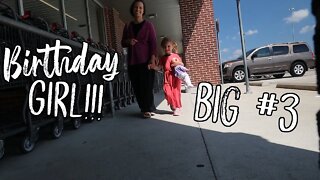 Birthday Girl!!!/ Big #3!!!/ Shop with me!!!