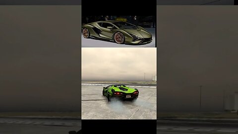 GTA 5 Lamborghini Sian Drift test | GTA 5 Mods | Menyoo Trainer #gtav #gamer #youtubeshorts