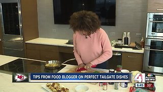 Food blogger shares tips for perfect tailgate dishes