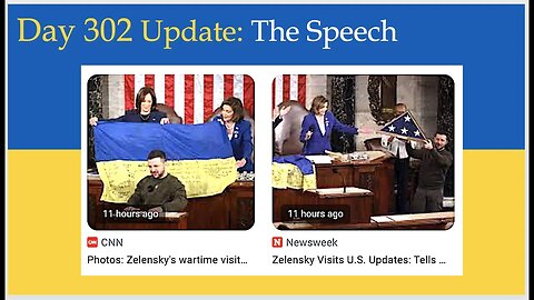 Analysis of Zelensky's Speech to U.S. Congress | Daily Update 302