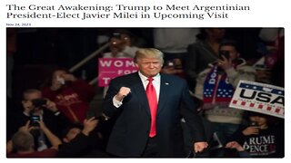 Is Trump Meeting Up With Milei in Argentina