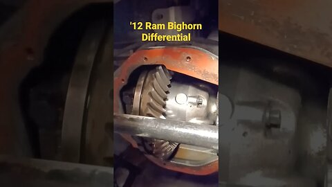 2012 Ram 1500 Axle & Differential Breakdown #ram #1500 #Bighorn #garage