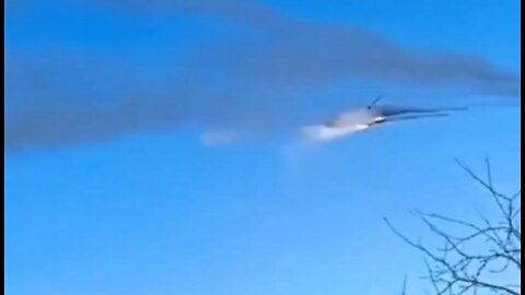 Russian helicopters fire aircraft missiles in all directions at Ukrainian Armed Forces facilities