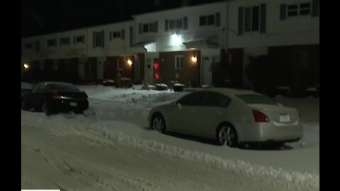 Contractors continue work to plow Detroit neighborhood streets after major snowstorm