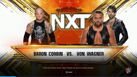 NXT Heatwave 2023 Von Wagner vs Baron Corbin