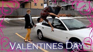 Trick to Impress Your Date - Valentines Day Parkour Tutorial